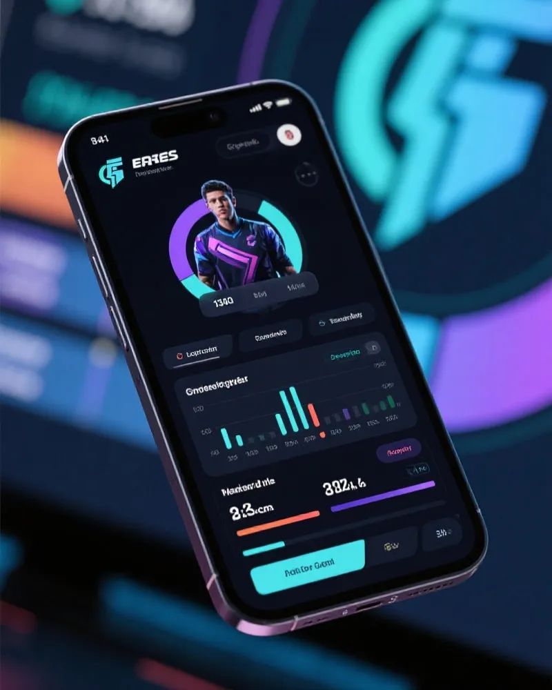 完美竞技APP界面演示